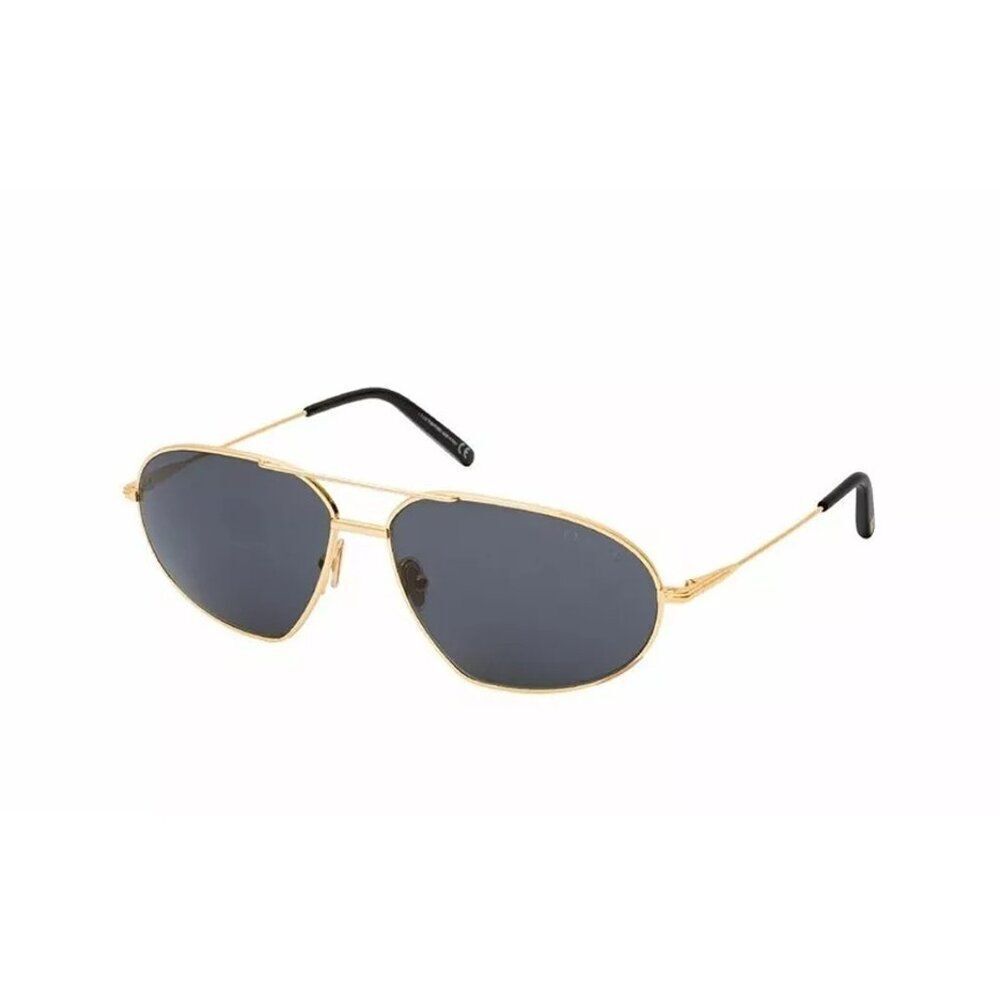 New Authentic Tom Ford Bradford FT0771-30A-63 Aviator Sunglasses
